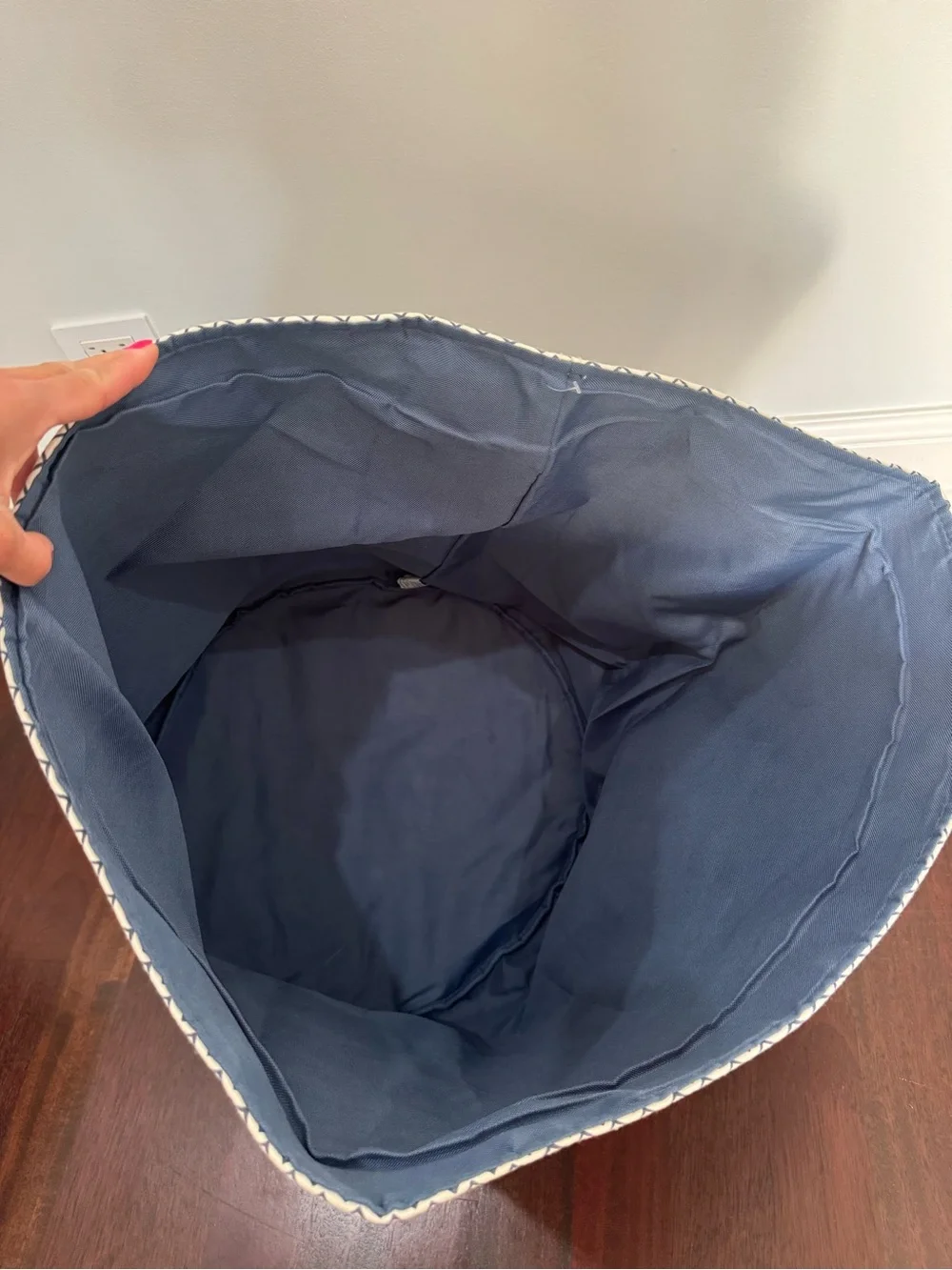 Fabric Printed Storage Basket
